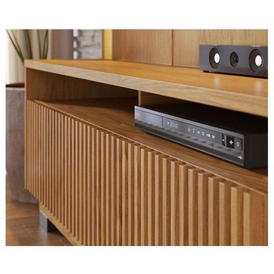 Estante Home Theater Ambiente Jordão Com Pés Freijó - Colibri