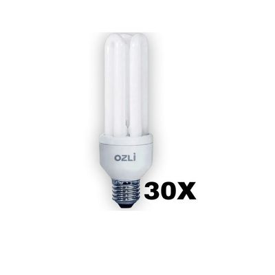 Lâmpadas Fluorescente 3u Tripla 20w 127v Branco Frio (6500k) -kit C/30 Unds