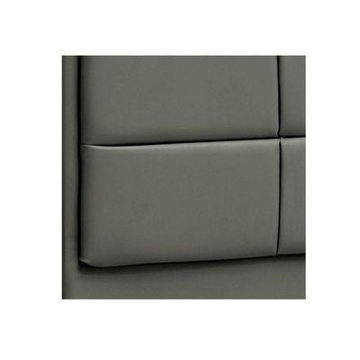 Cabeceira Casal P04 140 Cm Suede Cinza Escuro Tca 958