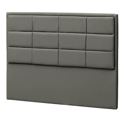 Cabeceira Casal P04 140 Cm Suede Cinza Escuro Tca 958