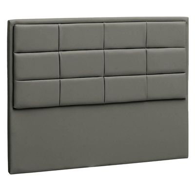 Cabeceira Casal P04 140 Cm Suede Cinza Escuro Tca 958
