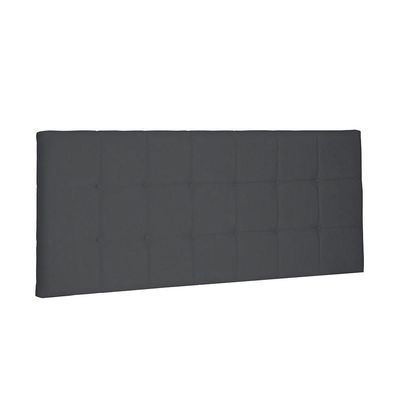 Cabeceira Painel Verona King 195cm Suede Cinza
