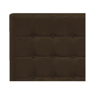 Cabeceira Casal Pequim P04 140 Cm Suede Marrom Tca 942