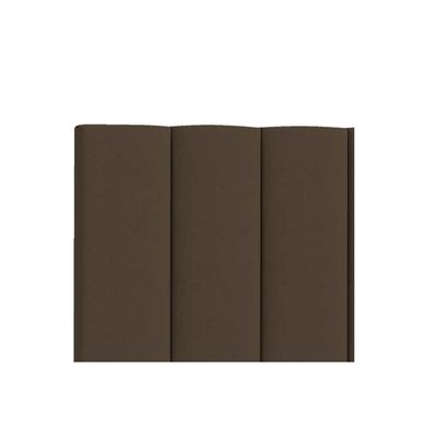 Cabeceira Casal Hannover P04 140 Cm Suede Marrom Tca 942