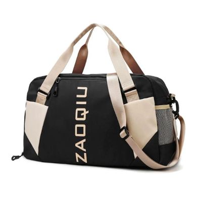 Bolsa Mala Grande Com Alça Academia Esportiva Porta Sapatos Cor:preto