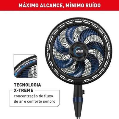 Ventilador De Coluna Arno X-treme 7 40cm 150w 127v