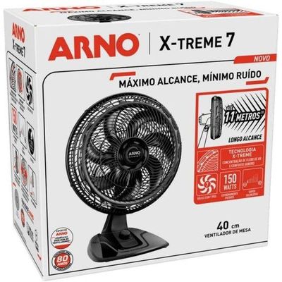 Ventilador De Mesa Arno X-treme 7 40cm 150w 127v