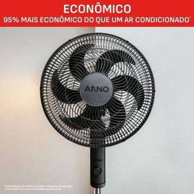 Ventilador Coluna Arno Essential 40cm 6 Pás 140w 110v
