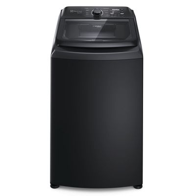 Máquina de Lavar Electrolux 14,5kg Preta Efficient Cesto Inox, Jet&Clean e Filtro Fiapos (LEP15) 220V