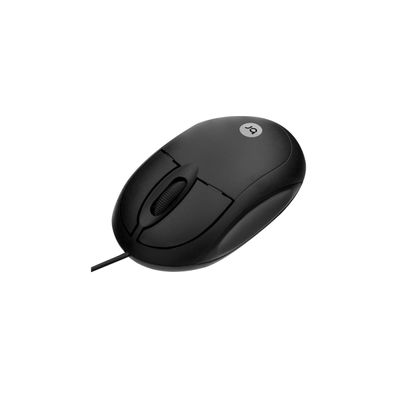 Mouse Bright Espanha com fio USB Preto 106 UNICA