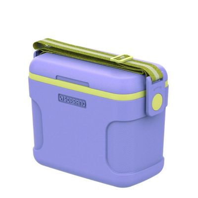 Caixa Térmica Everest 8L Lavender / Amarelo