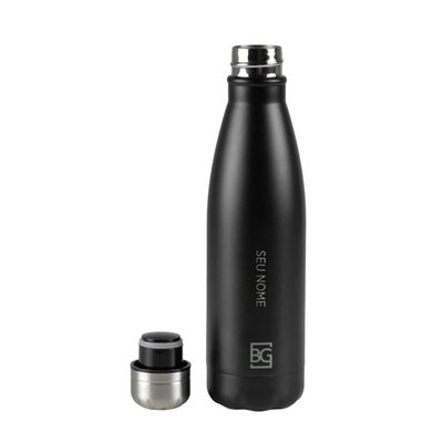 Garrafa Térmica Colors Dual 500ml Preta U / Preto