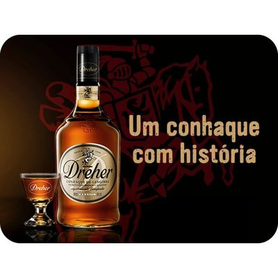 Kit Conhaque Dreher Gengibre 900ml + Cachaça De Jambu 700ml