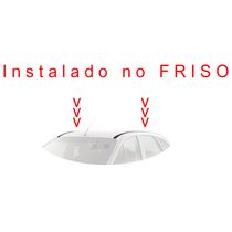 Automotive Rack Teto Aluminio GM Prisma 06 a 12 Friso PRETO