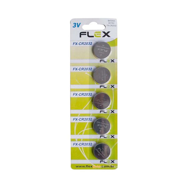 Blister 5 Unid. Bateria FX-CR2032 Lithium 3v