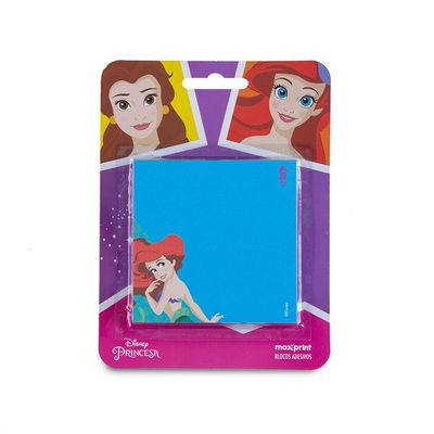 Bloco Adesivo Post-it Kit Princesas Ariel e Bela