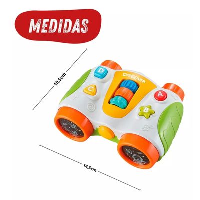Brinquedo Infantil Musical Binóculo Baby