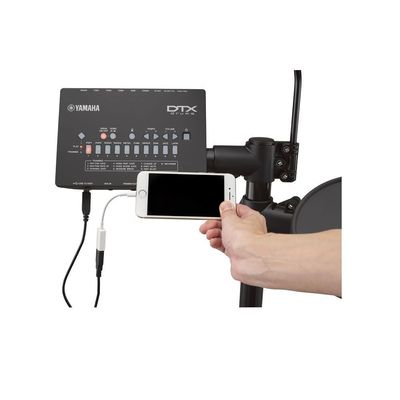 Bateria Eletrônica DTX 402K Preta Yamaha