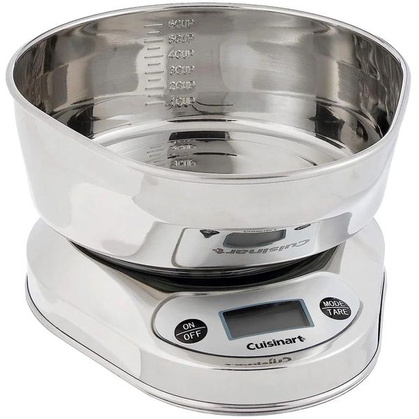 BALANÇA CUISINART PRECISIONCHEF DIGITAL COM TIGELA DE COZINHA KML-KO3B