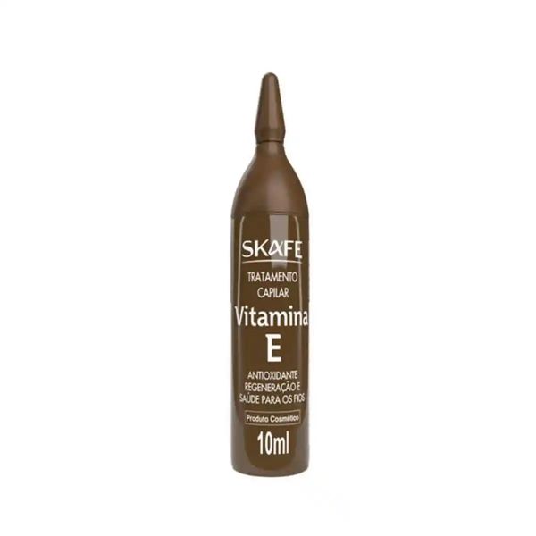Ampola para Tratamento Capilar com Vitamina E Skafe 10Ml