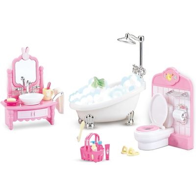Brinquedo Casinha Feliz Conjunto Banheiro