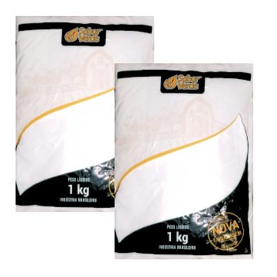 Bicarbonato de Amônio ou Sal Amoníaco 2 Pacotes 1 Kg