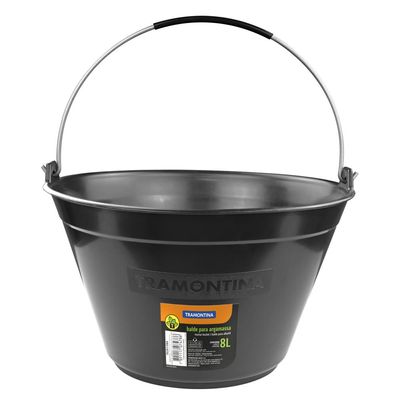 Balde para Argamassa Tramontina em Plastico 8 L