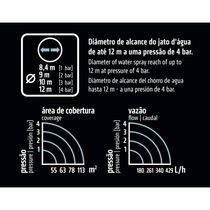 Aspersor Circular para Engate Rápido Tramontina