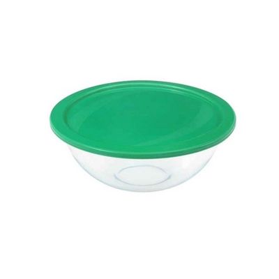 Tigela Plus Com Tampa Plastica 1,5 L Marinex