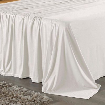 Jogo  Cama Casal Nobre 4 Peças Lençol  Elástico  30cm  Altura  100% Algodão  Palha  Cobre