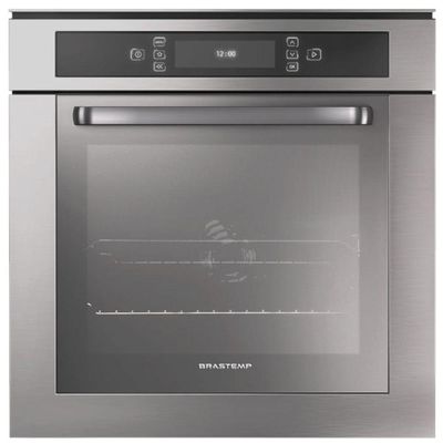 Forno Elétrico Brastemp  Embutir 67 Litros Inox Forno Elétrico Brastemp  Embutir 67l Inox 220v