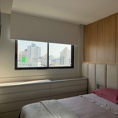 Persiana Rolo Blackout Mescla Napolis - 2,44m X 2,07m