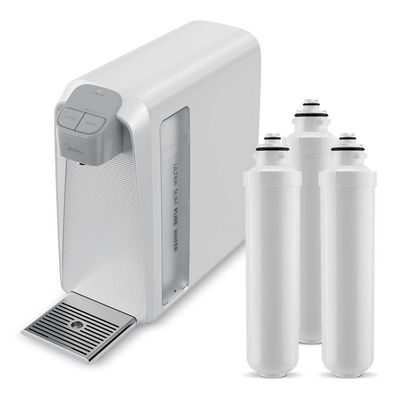 Kit Purificador De água Slimpure Branco + 3 Filtros Refis Midea Jdd2580tw.fpbtnb3x - Bivolt