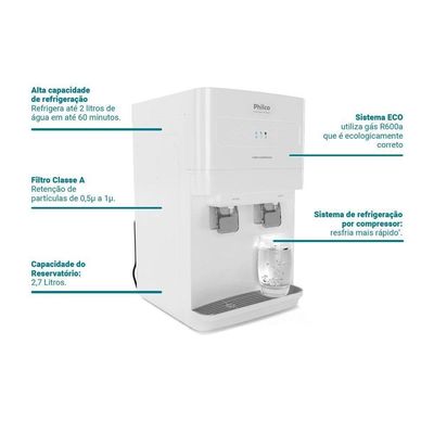 Purificador De água Philco Sistema Eco Ppu50a 127v