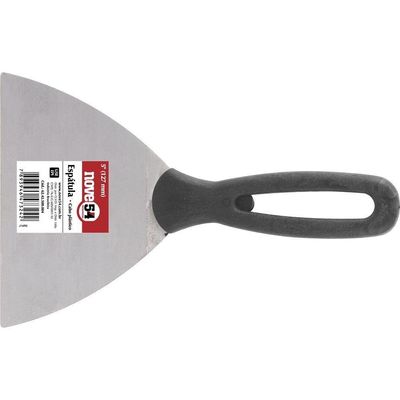 Espátula Betumadeira Aço Carbono 5 12,7cm Cabo Plástico - N