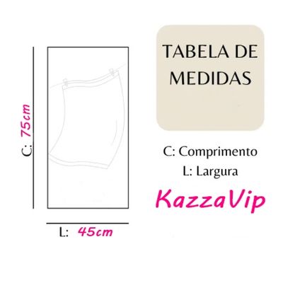 Kit 6 Toalha de Rosto KazzaVip Felpuda 100% Algodao Bordado Viena 45cmx75cm Sortido