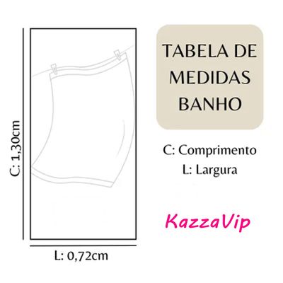 Kit 6 Toalha de Banho KazzaVip Felpuda 100% Algodao Bordado Viena 72cmx130m Sortido