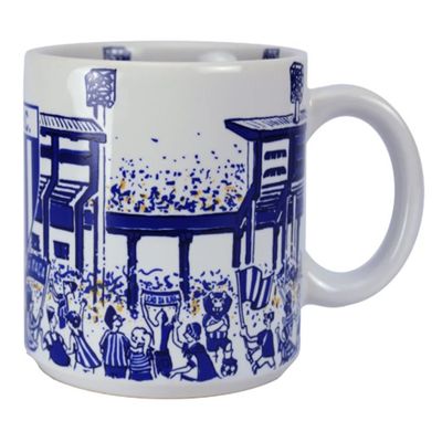 Caneca KazzaVip do Avai F.C Cerâmica 360 ML Estádio da Ressacada Licenciada Branco