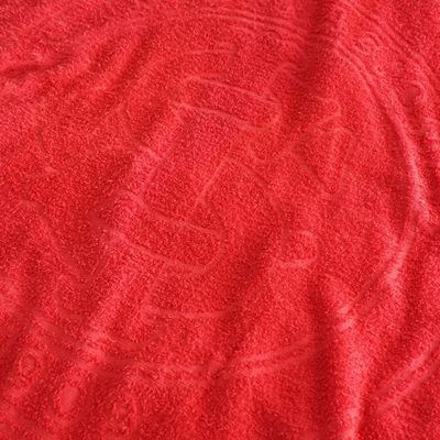 Toalha de Banho KazzaVip Felpuda 90%Algodão Internacional Caixa de Presente Time 70cmx130m Vermelho