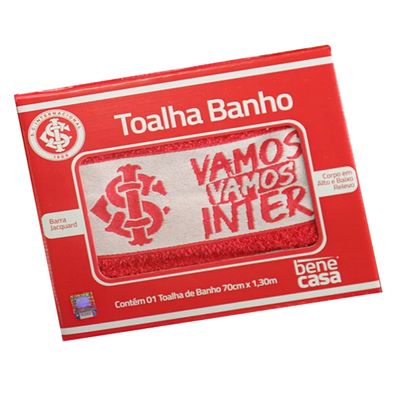 Toalha de Banho KazzaVip Felpuda 90%Algodão Internacional Caixa de Presente Time 70cmx130m Vermelho