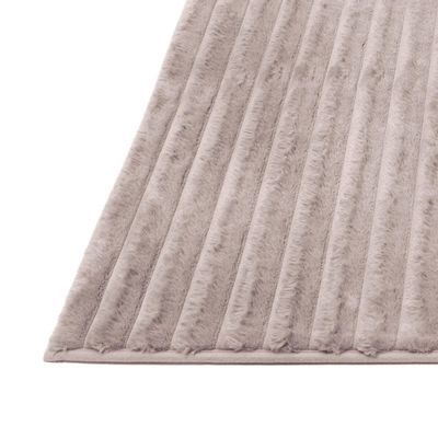 Tapete Buettner Microfibra 100% Poliéster Antiderrapante Soleido 50x70cm Capuccino