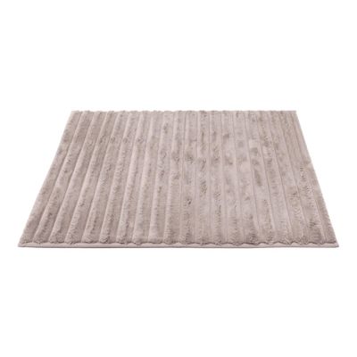 Tapete Buettner Microfibra 100% Poliéster Antiderrapante Soleido 50x70cm Capuccino
