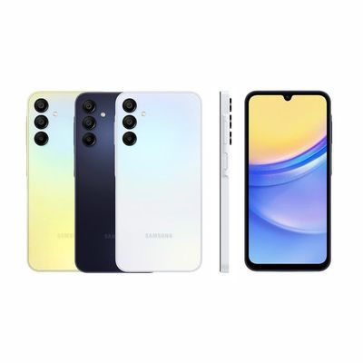 Smartphone Samsung Galaxy A15 5G Azul Claro 128GB, 4GB RAM, Processador Octa-Core, Câmera Tripla Traseira, Tela Super Amoled de 6.5" 90Hz