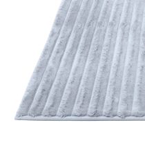 Tapete Buettner Microfibra 100% Poliéster Antiderrapante Soleido 50x70cm Chumbo