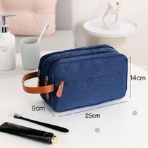 Bolsa Necessaire Organizadora Multifuncional Portátil Viagem Trabalho Impermeável Cor:azul