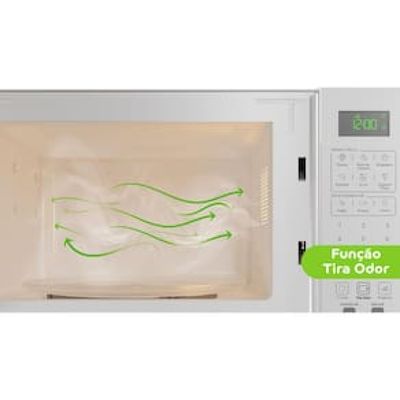 Forno de Micro-ondas Consul CMS46AB com Função Menu Fácil 32L - Branco Branco / 220