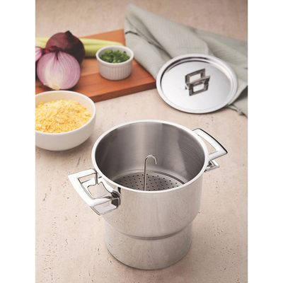 Cuscuzeira Tramontina Brava em Aço Inox – 14 cm