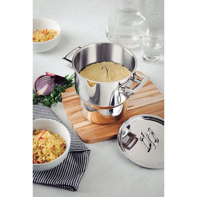 Cuscuzeira Tramontina Brava em Aço Inox – 14 cm