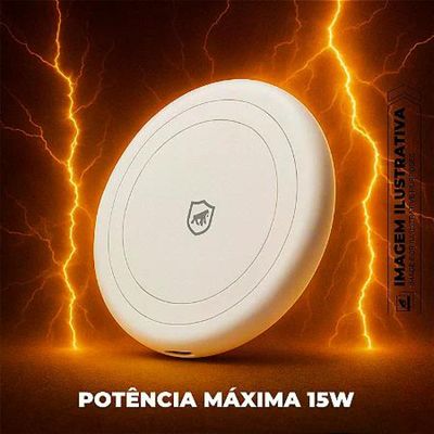 Carregador Wireless 3 em 1 - Discovery - Branco - Gshield