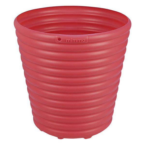 Cachepo Vaso Tramontina Mimmo em Plastico Rosa 5,5 L